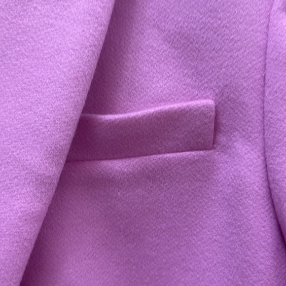 J. Crew orchid wool dress coat size 12 - Picture 4 of 11